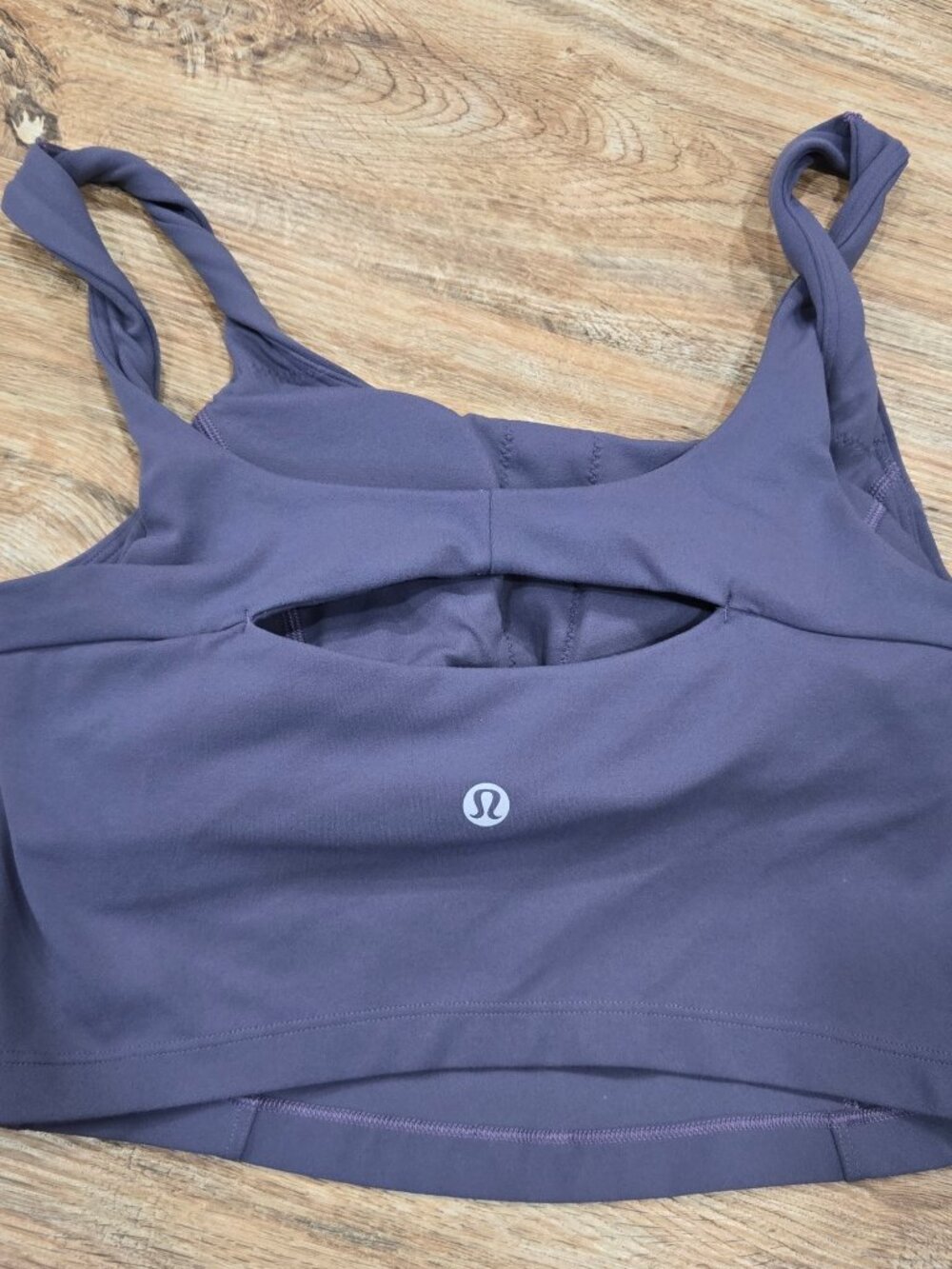 Lululemon Align Twist-Strap Cropped Tank Top | Purple | XXS (#125)